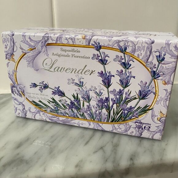 Saponificio Artigianale Fiorentino Lavender Scented Soap‎ Bar 10.5oz from Italy - Picture 6 of 6